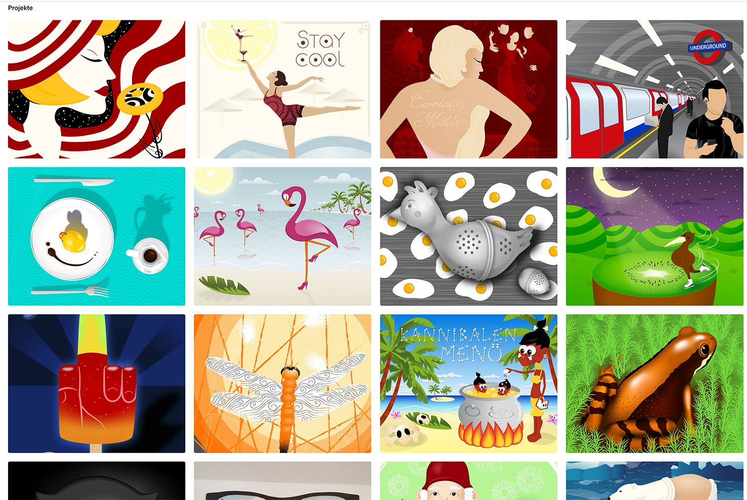 Illustrationen auf Behance | Illustrations on Behance – Atelier TW ...